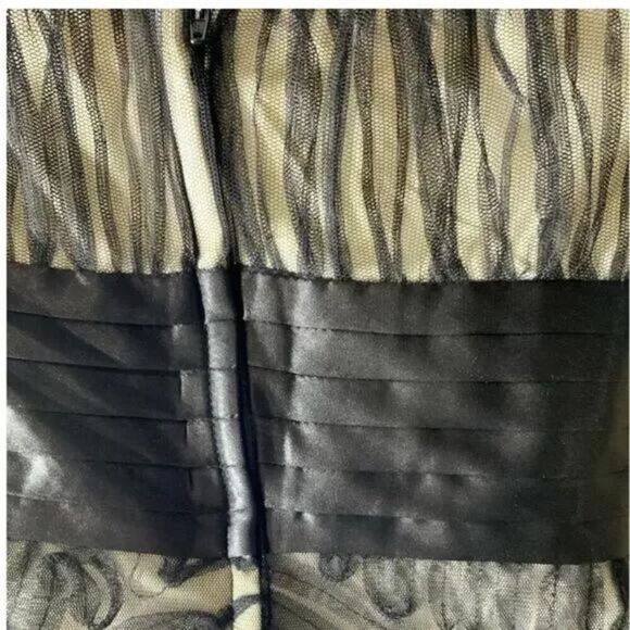 Roberta Dress Junior Teen Size 5 / 6 Sleeveless Bow Lined Cocktail Party Summer - Picture 10 of 11